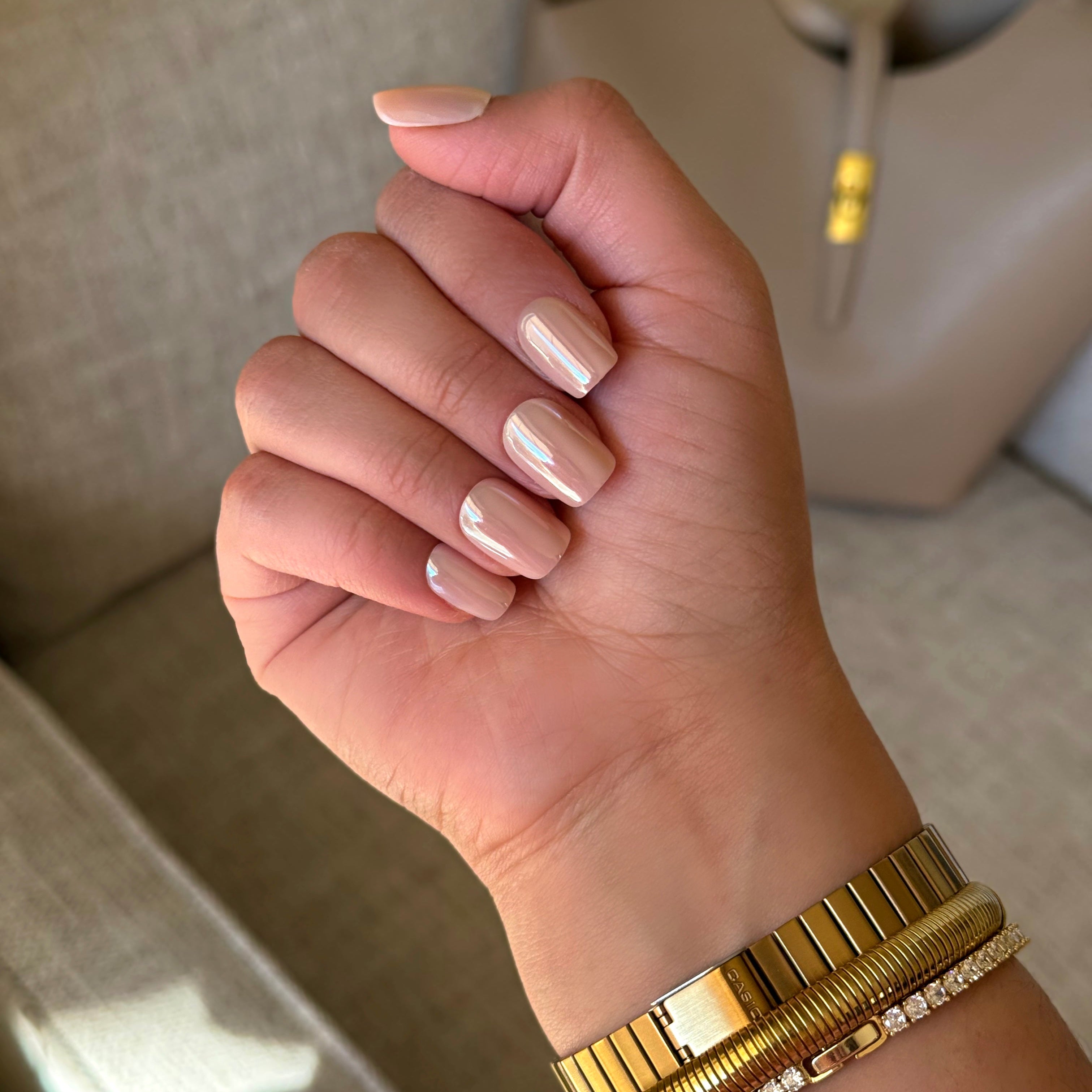 Champagne Nails